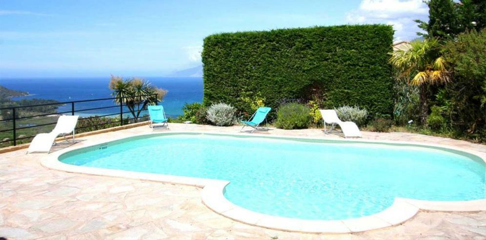 Saint-Florent Villa Sleeps 6 Pool Wifi 외부 사진